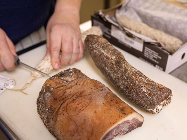 L'Auberge La composition de notre planche de charcuterie à partager