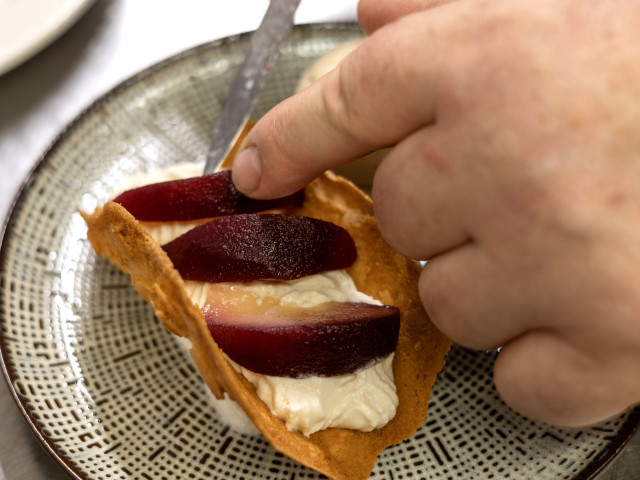 L'Auberge La tuile aux amandes, préparation maison